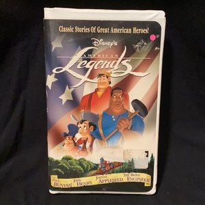 Disneys American Legends VHS